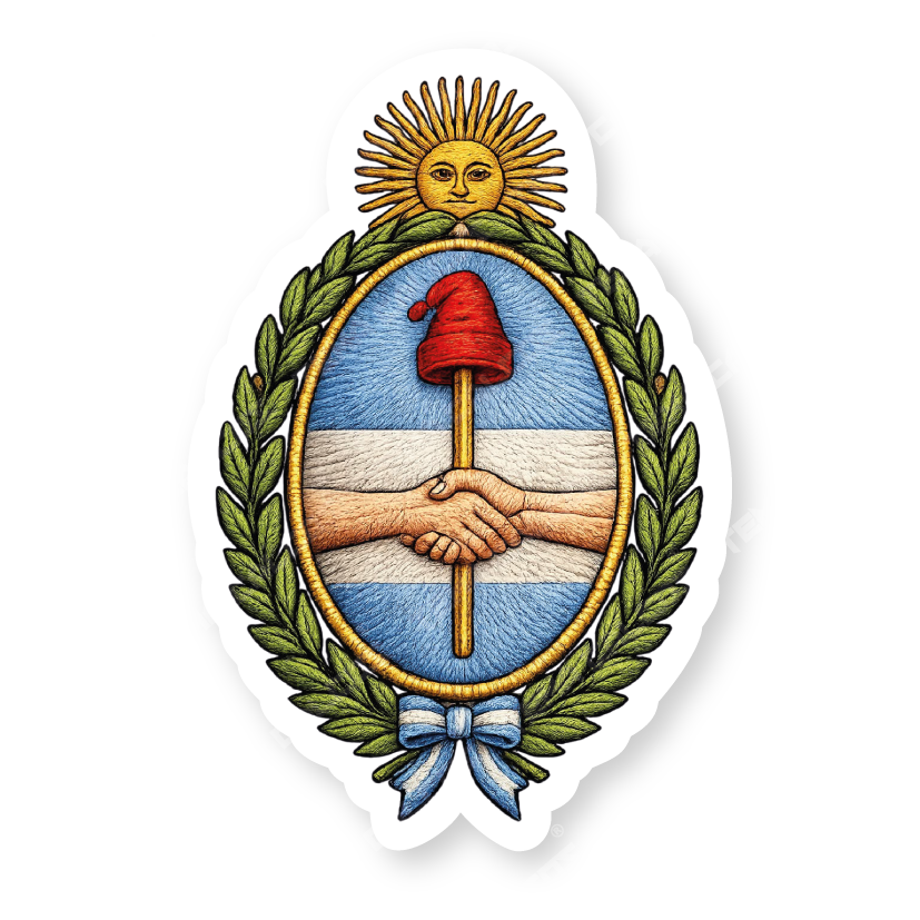 ESCUDO NACIONAL ARGENTINA (nuevo)