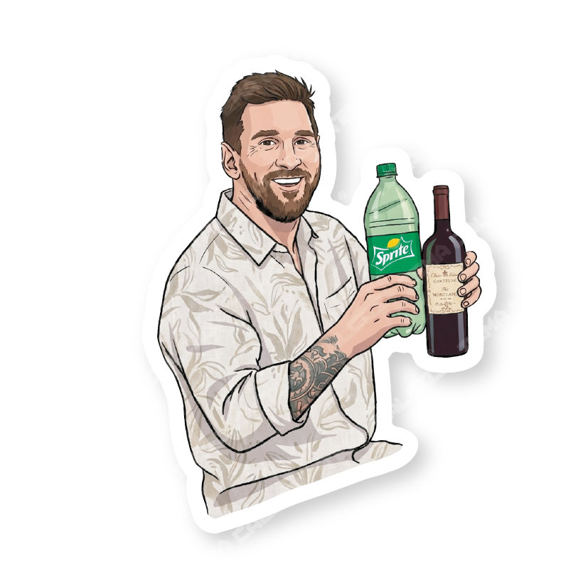 MESSI VINO Y SPRITE (NUEVO)