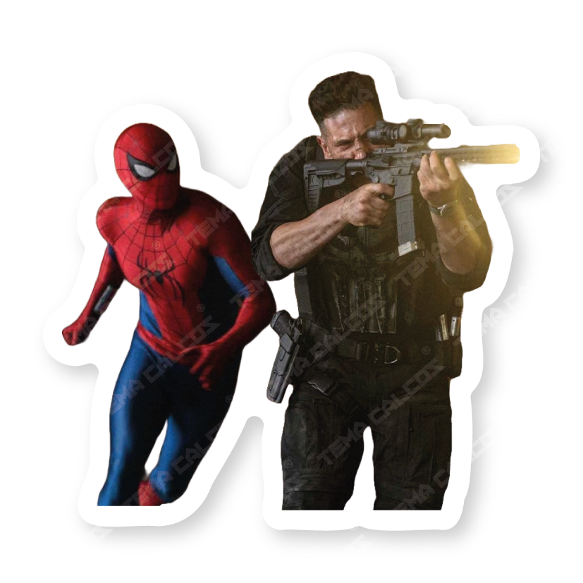 SPIDERMAN Y PUNISHER (nuevo)