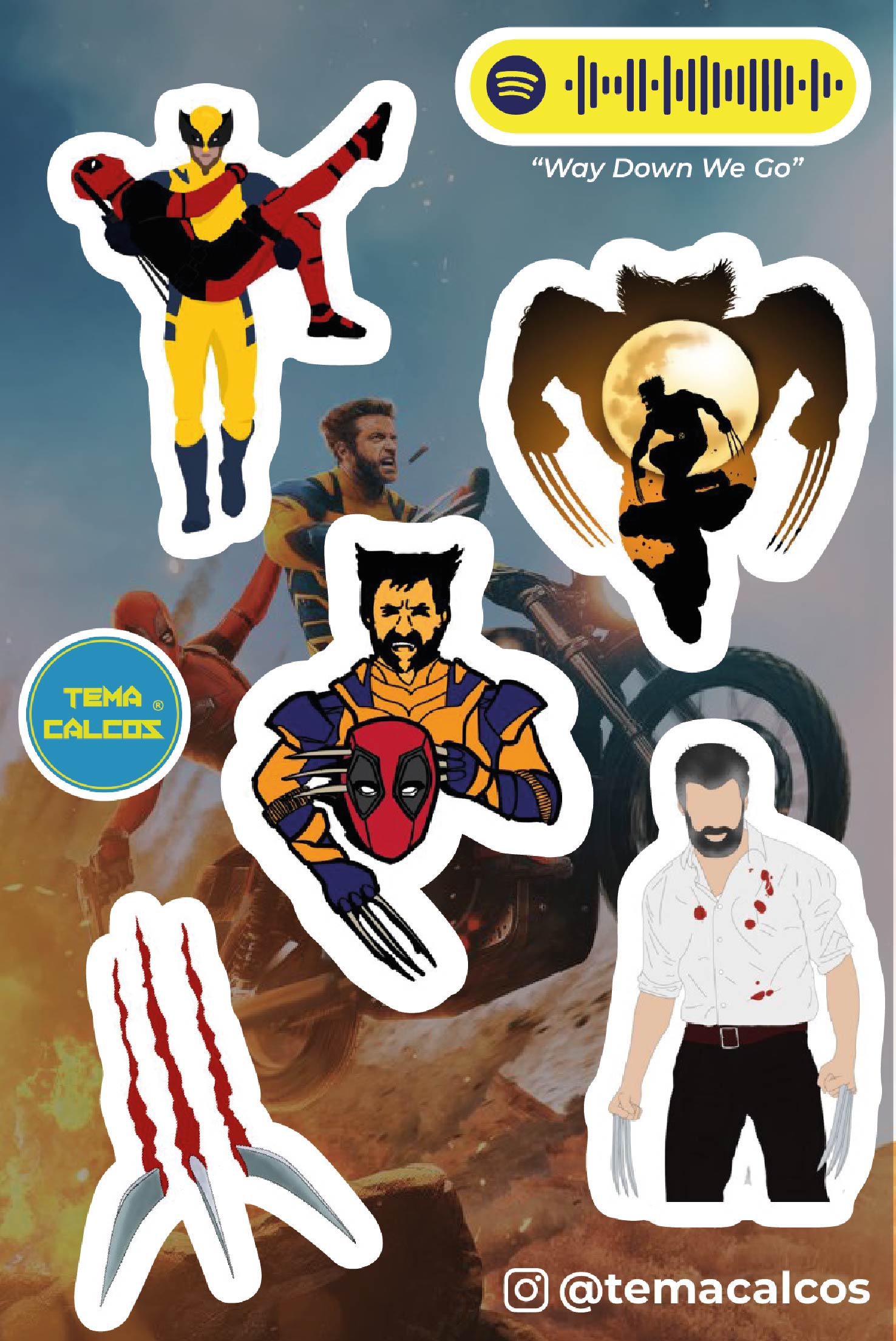 Plancha Wolverine