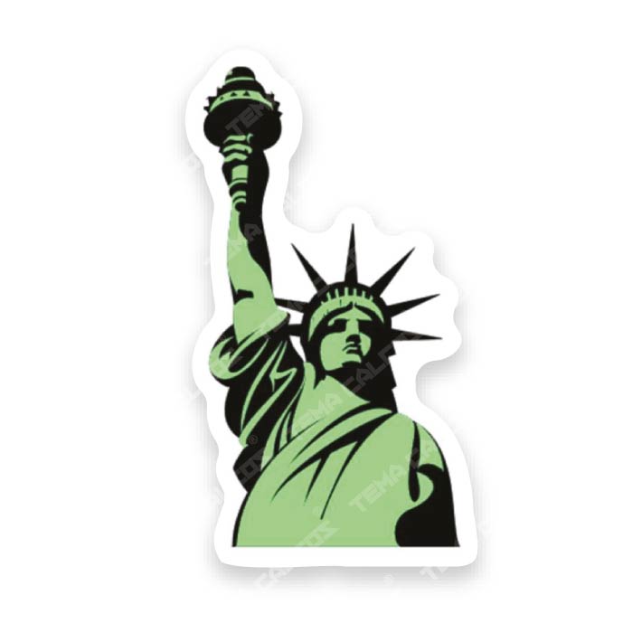 Estatua de la libertad busto