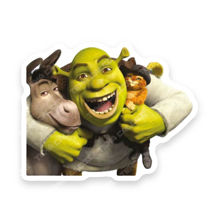 Shrek Burro y Gato