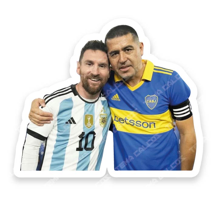 Messi y Román