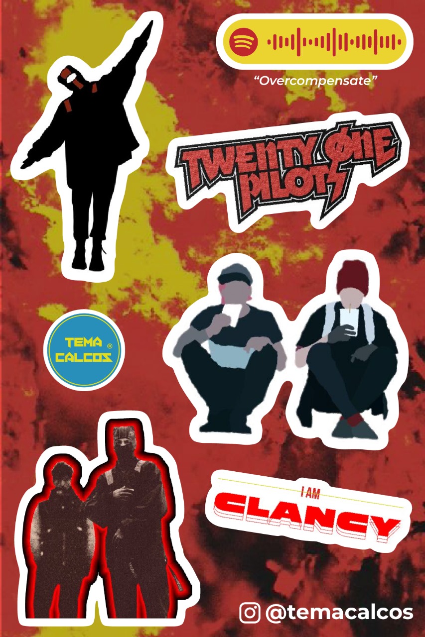 Plancha Twenty One Pilots