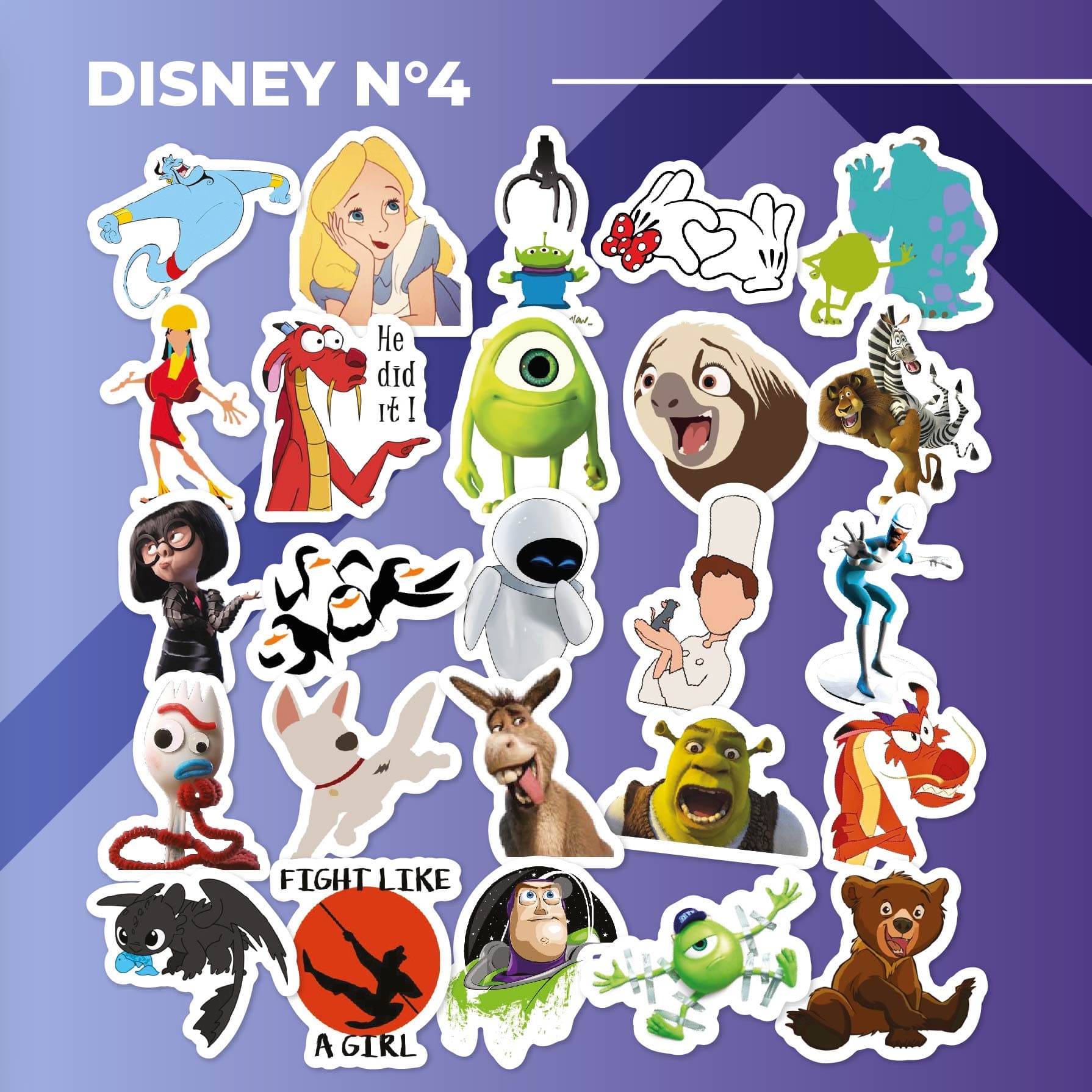 PACK DISNEY 4