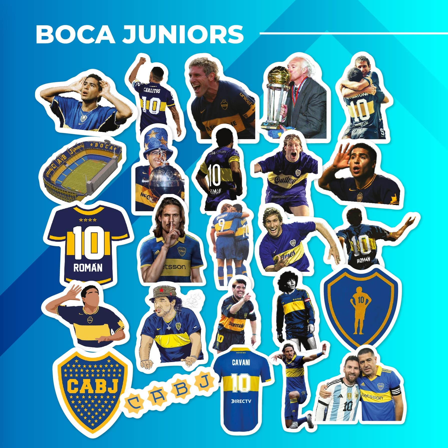 PACK BOCA JUNIORS
