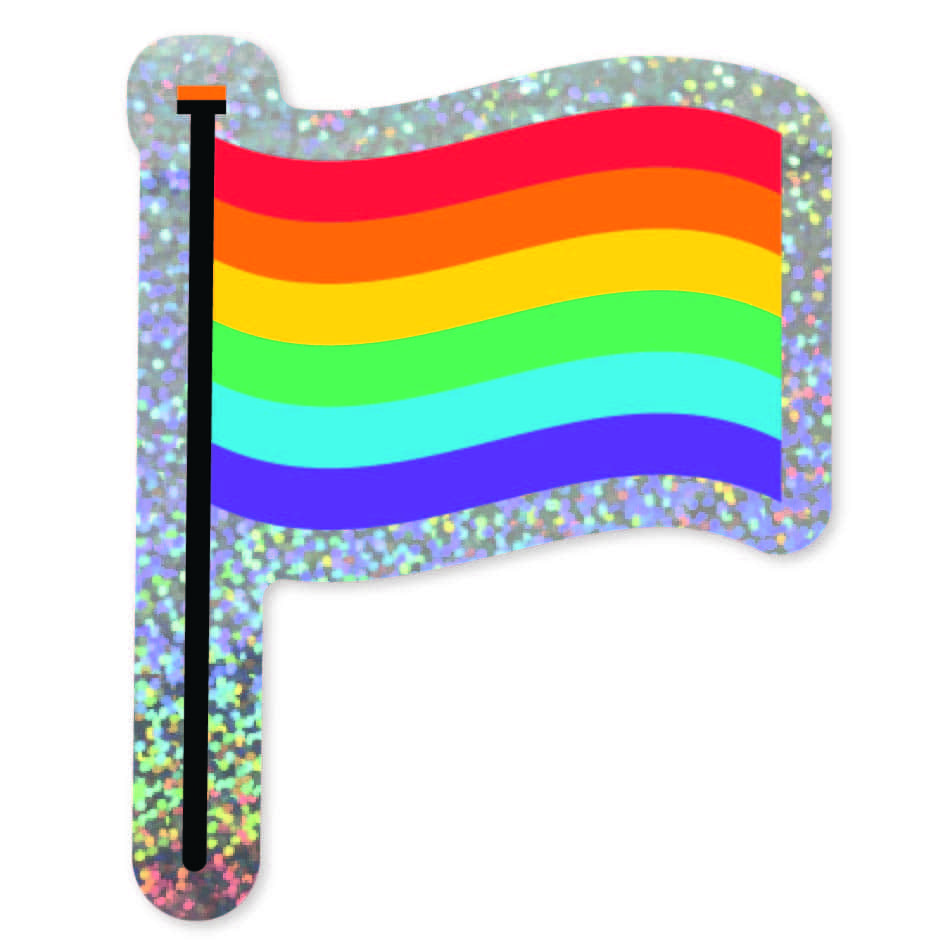 Bandera LGBT – GLITTER