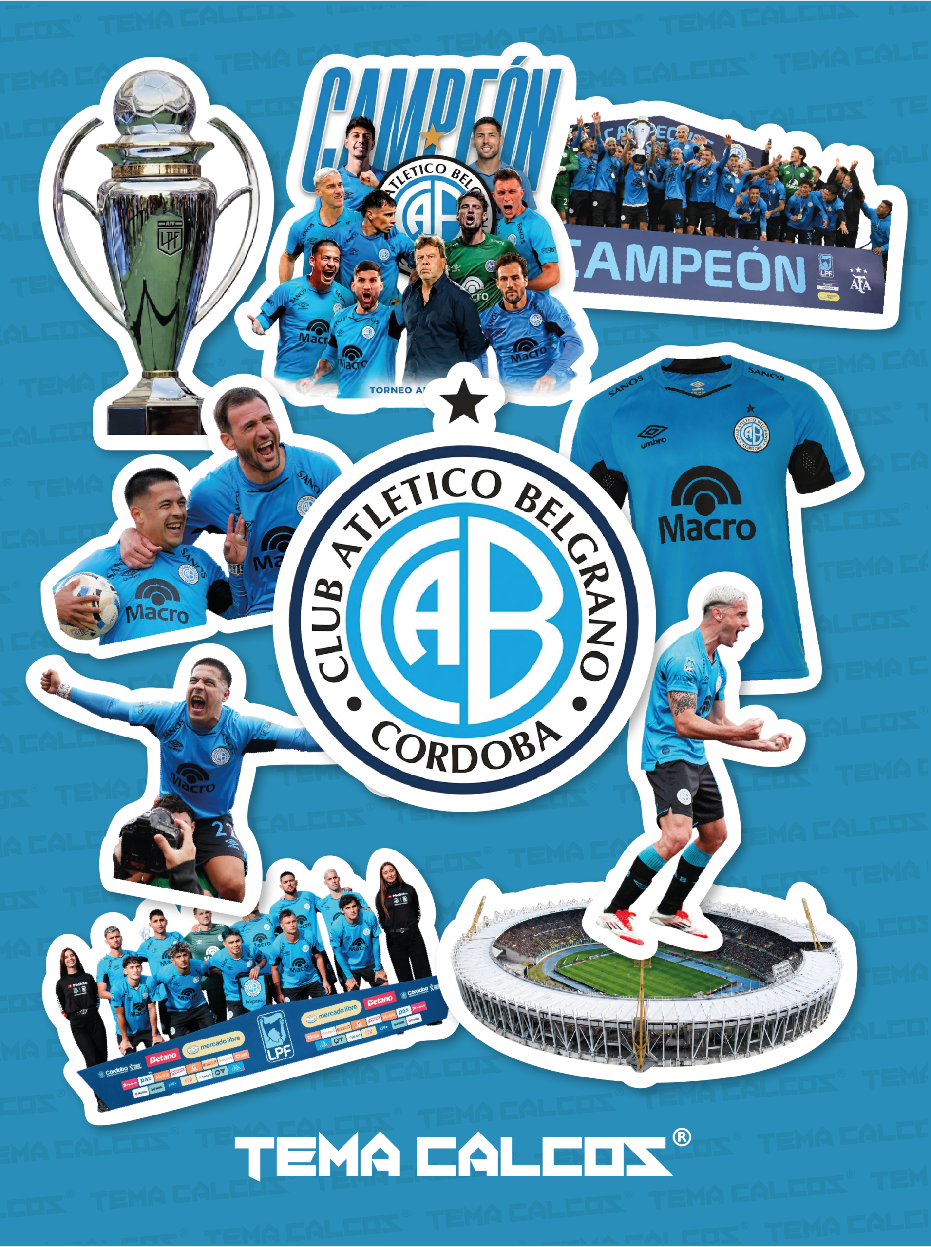 PACK BELGRANO CAMPEON 2026 (NUEVO)