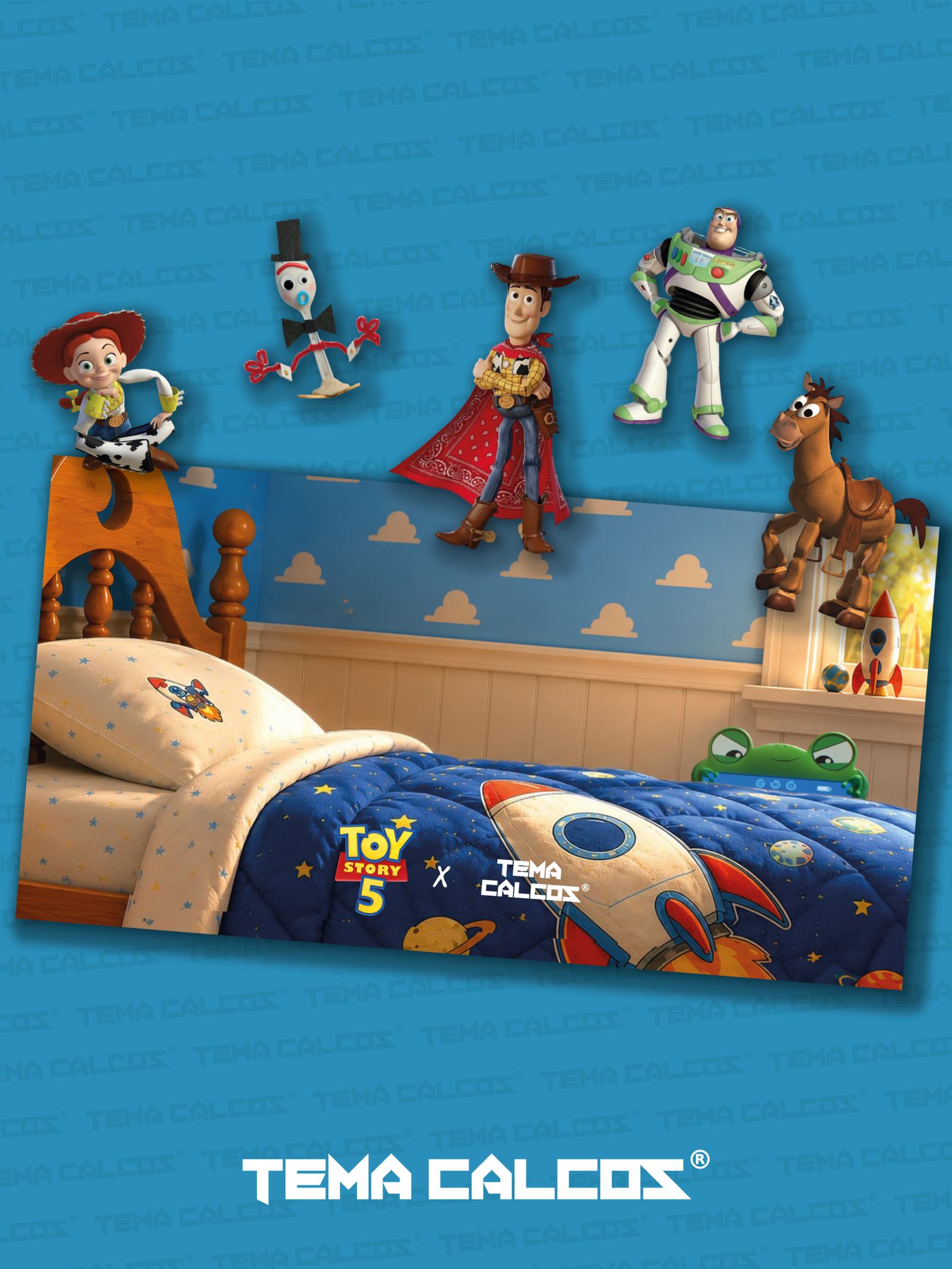 TOY STORY 5 ESCENA PERSONALIZABLE