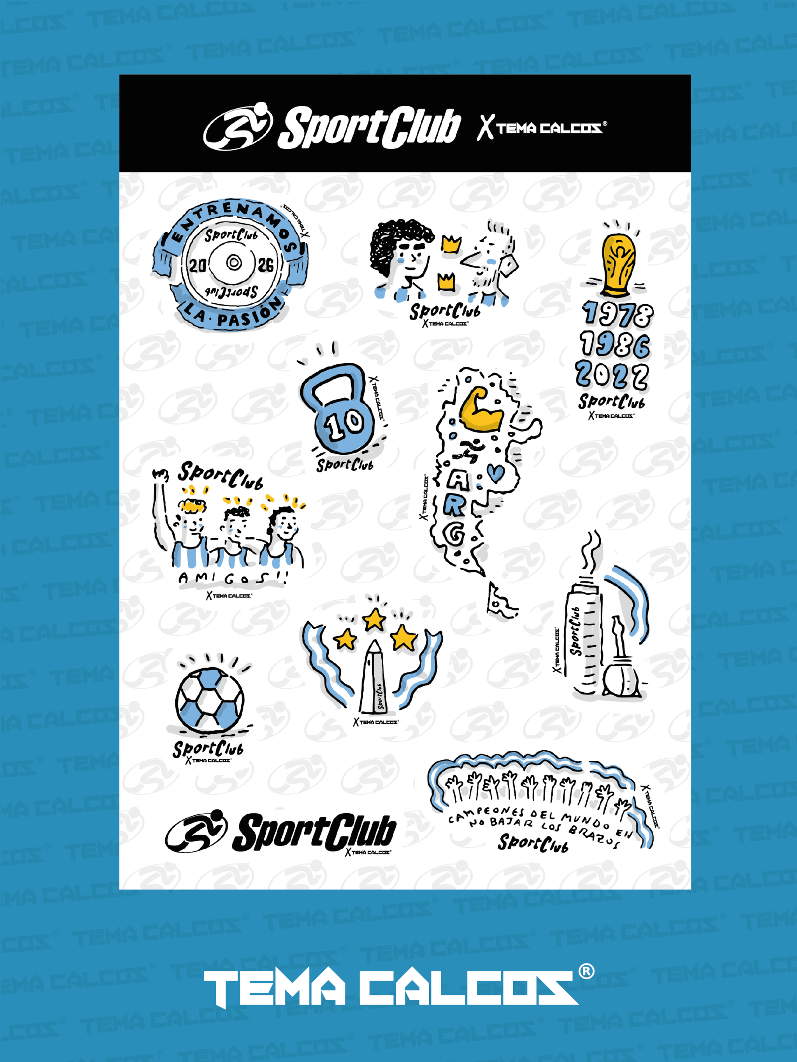 Sport Club x Tema Calcos MUNDIAL